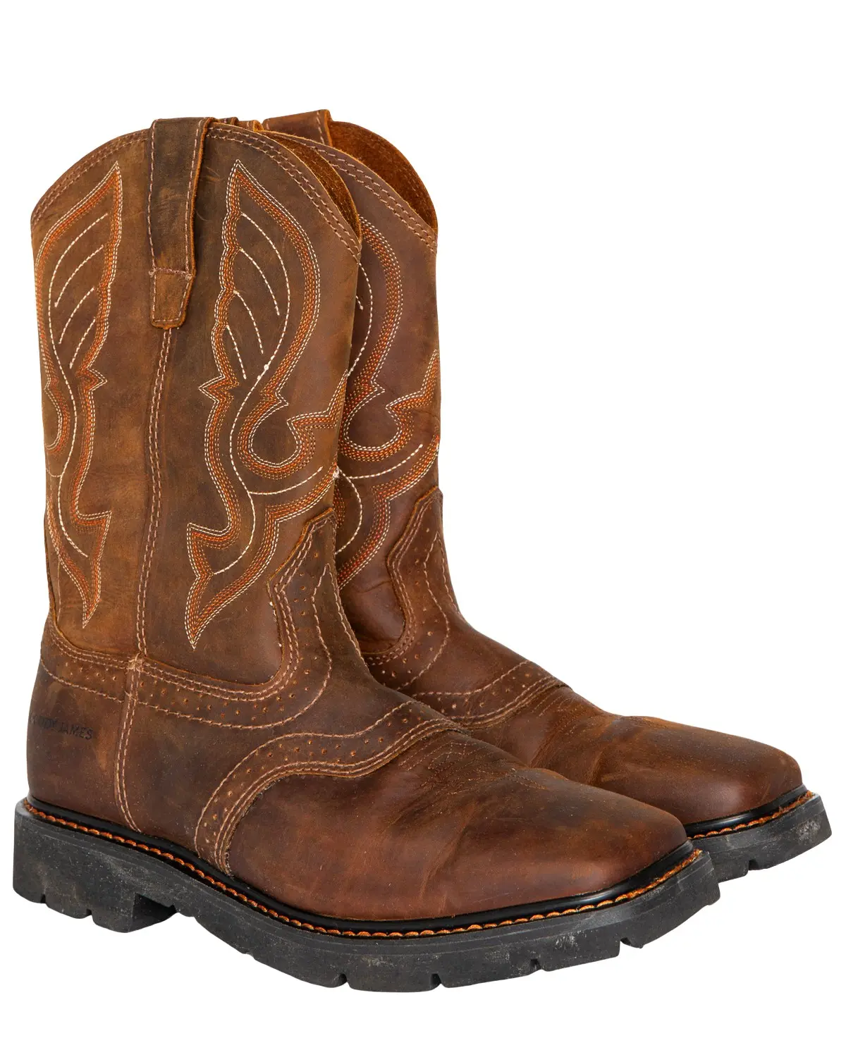 Cody James Men's Men'S 11" Mustang Western Work Boot Soft Toe - C9mr8
