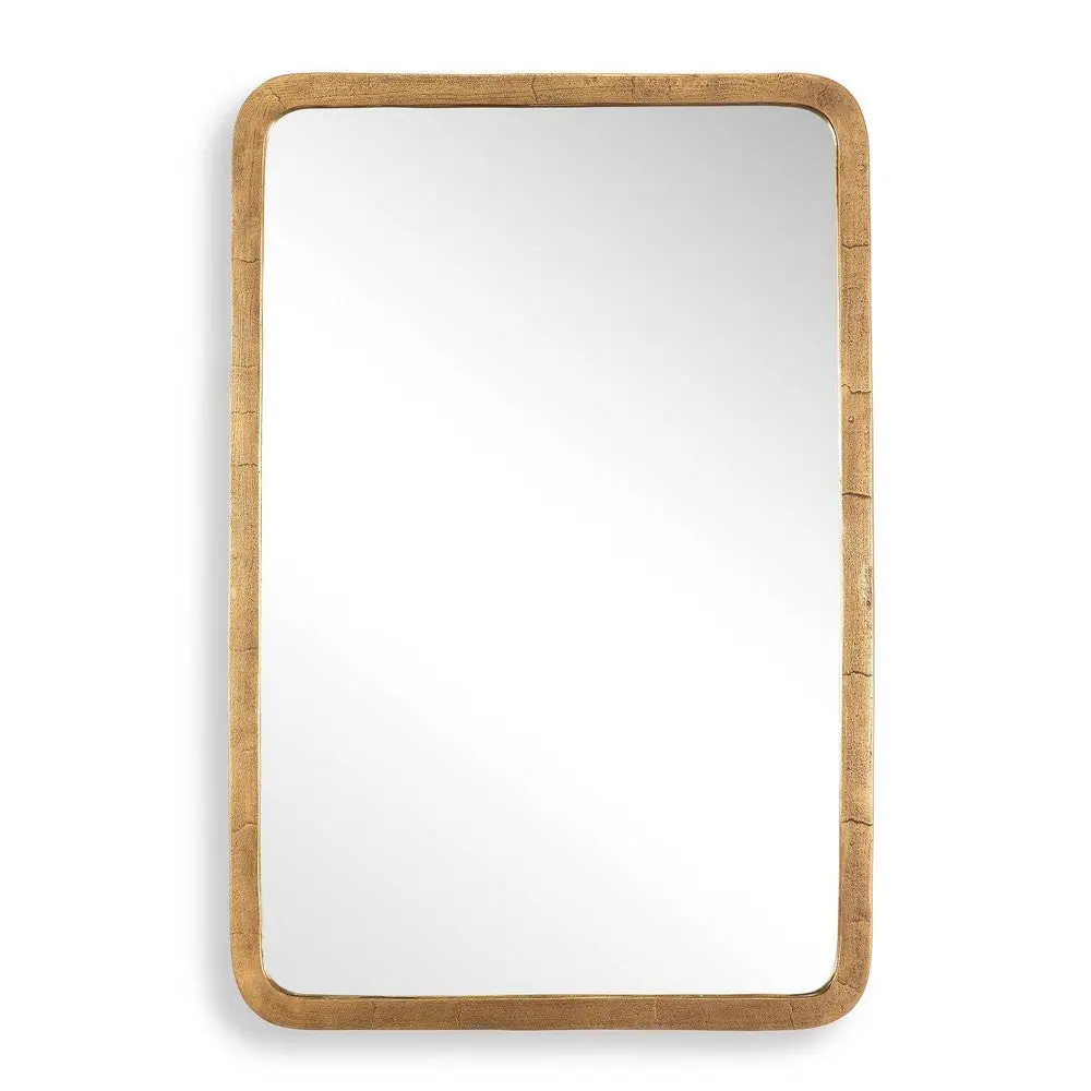 Uttermost Vestry Antique Brass Mirror Uttermost Vestry Antique Brass Mirror