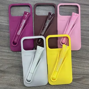 GIF - Buy 1 Phone Case Get Free 1 Lip Balm Random Colour - Phonecase for iPhone 13-17