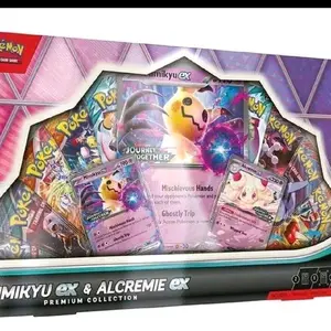Mimikyu ex & Alcremie ex Premium Collection