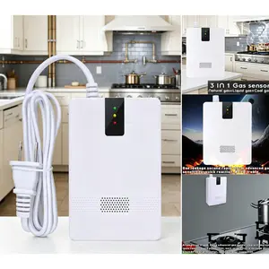 Portable Digital Gas Leak Detector |   LCD Display |   Methane Propane Butane Natural Gas Tester 1%~100%LEL |   Audible-Visual Alarm |   UL Certified