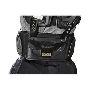 212 MAIN Gear Pro-Tec Razor Rib Combo Protector, Impact-Absorb Foam Shells, Small, Football Protection