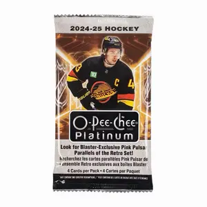 2024/25 Upper Deck O-Pee-Chee Platinum NHL Hockey Blaster Pack