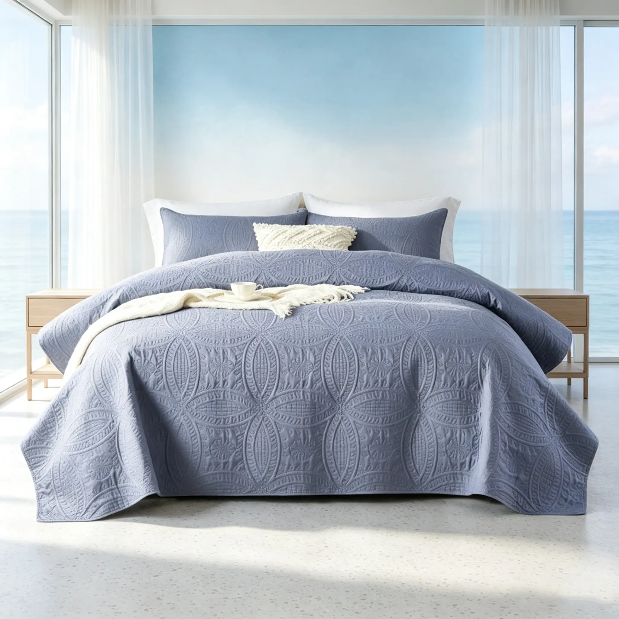 1pc Lightweight Cotton Quilted Comforter - Purple, Soft Texture, Breathable Coin Pattern, Modern Bedroom Bedding, All-Seasons Air-Conditioned Use, Family Holiday Gift, 5-Star Hotel Sleep Experience (Pillowcases Excluded)