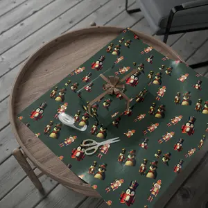 Penguin Nutcracker Wrapping Papers