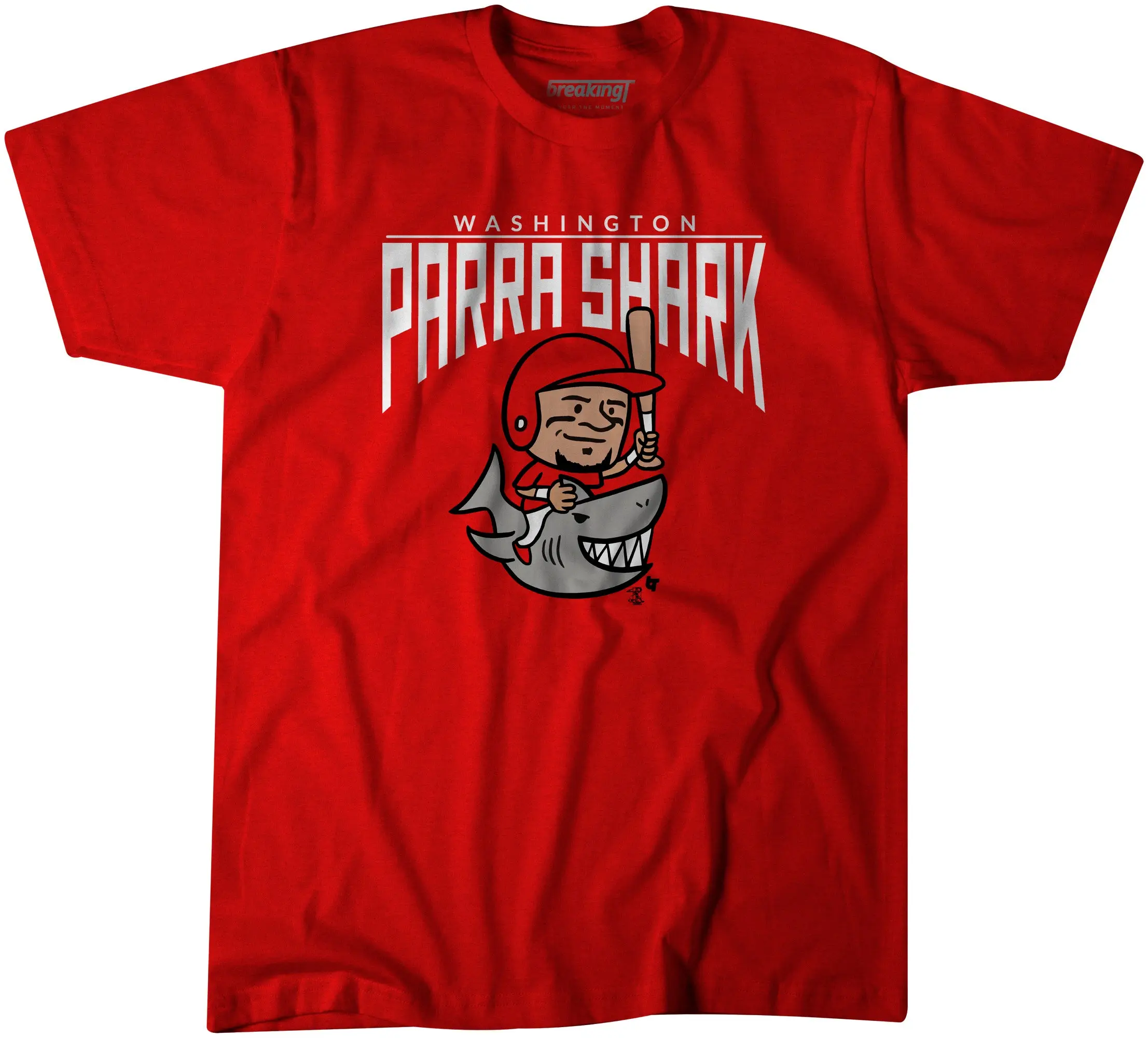Parra Shark T Shirt Baseball Player Shirt
