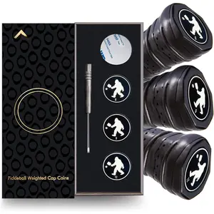 Pickleball Paddle Weighted Cap  - Pickleball End Cap Weights Counterbalance Paddle -  Power & Control, Personalized Feel