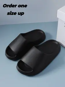 Multi-Color Solid Color 1 Pair Trendy Clogs Slide Slipper Size 36-49 Plus Size Comfortable Upper Wear-Resistant Outsole Summer Daily/Casual Style - UpperOutsole, TrendyAll-Match