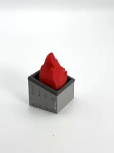 Dumpster Fire Clicker Fidget Toy – Stress Relief Desk Toy