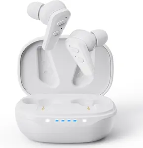 Hearing Aids, JINGHAO Hearing Aids TWS Hearing Aids for Seniors and Adults with Charging Case, Auto On/Off Hearing Aids, Easy Volume Control, With Portable Charging Case