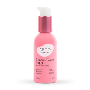 APTO Skincare Coconut Water Toner w/Lactic Acid: Daily Hydrating & Balancing Facial Toner for Skin That's Clarified & Energized