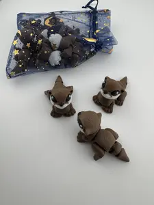 Otter Flexi Figure | 3D Printed Articulated Mini | Fidget Toy | Desk Buddy | Cute River Animal | Sensory Gift