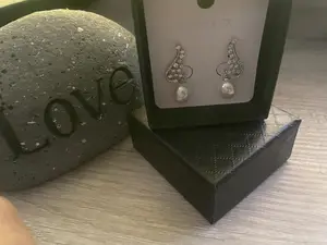 Angel Wing Pearl Earrings