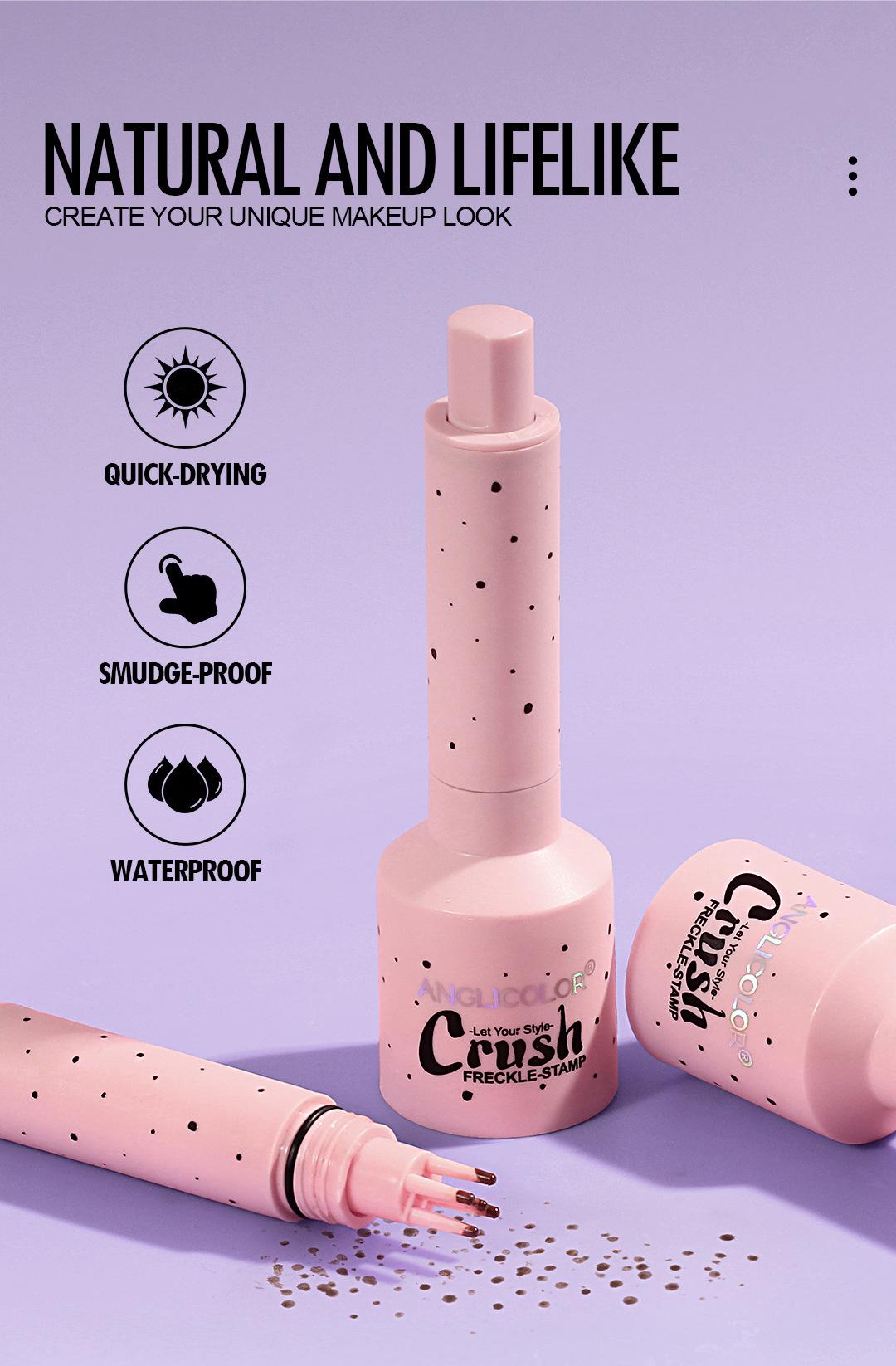 Natural Simulation Freckle Pen, Water-Resistant, Sweat-Proof, Quick-Dry Freckle Stamp Makeup Pen  Flawless Cosmetic