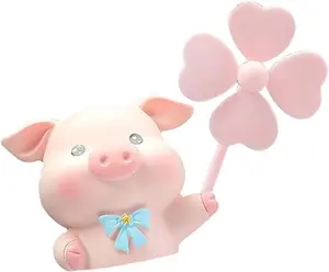 【US 2025 Black Fridays Deals】Car Aroma Diffuser Cute Car Decorations Piggy Shape Car Decorations, Car Aroma Diffuser Car Decorations