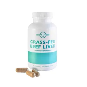 Dotty’s Health Beef Liver Supplement Grass Fed and Finished Liver from New Zealand Cows Fitness Edible Dietary Healthcare Vitamin Muscle