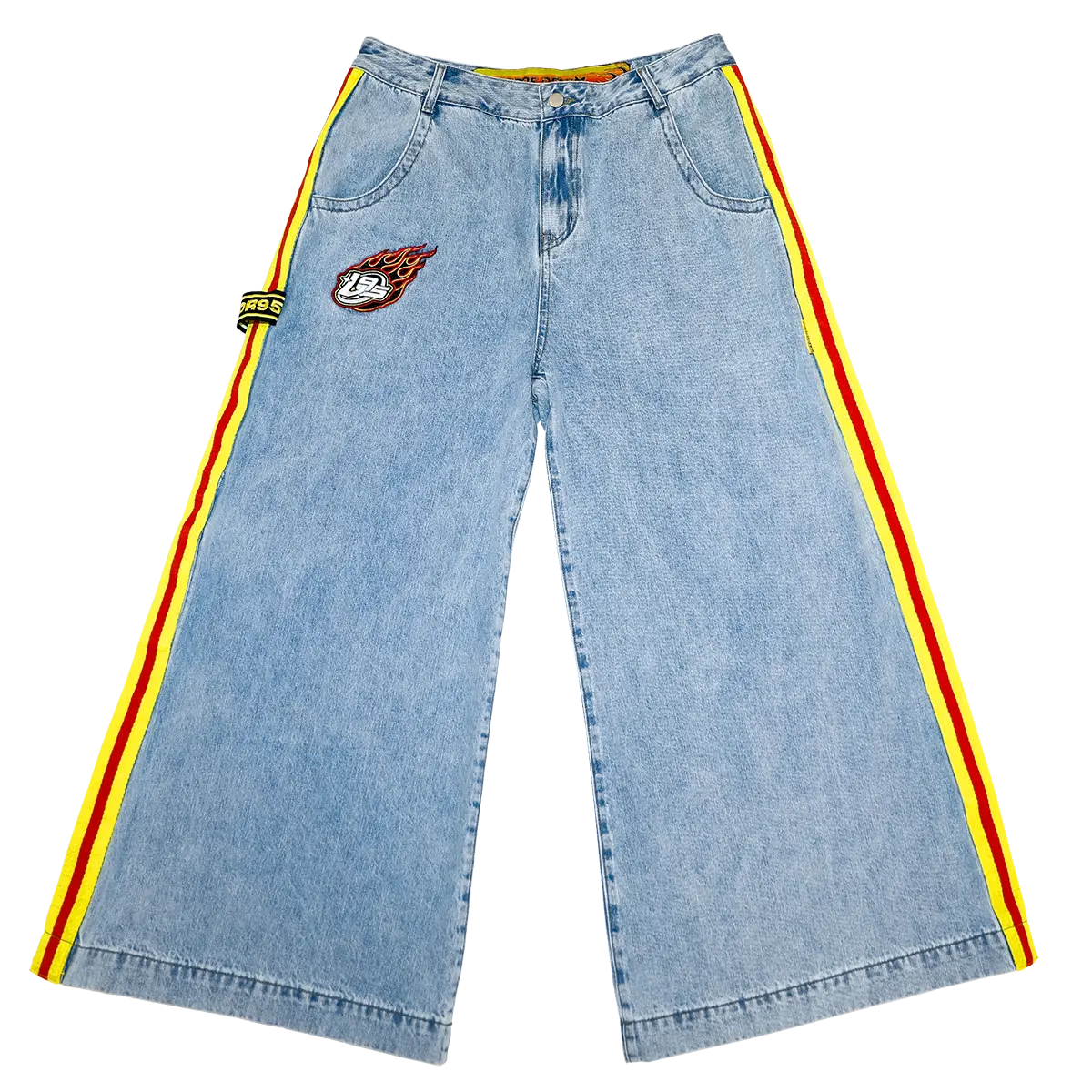 Inferno Wide Leg Denim Jeans