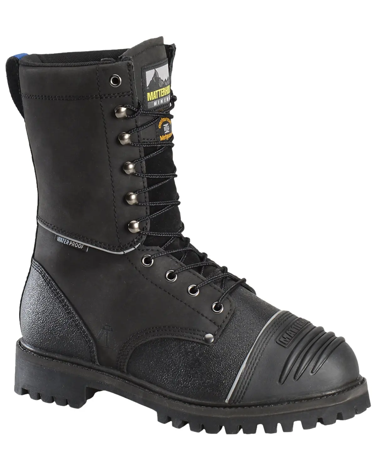 Matterhorn Men's Men'S Waterproof Lace-Up Met Guard Work Boot Steel Toe - Mt903