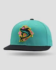 Shark Attack Cap - Teal