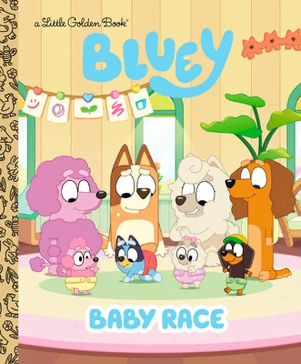 Baby Race (Bluey) -- Golden Books - Hardcover