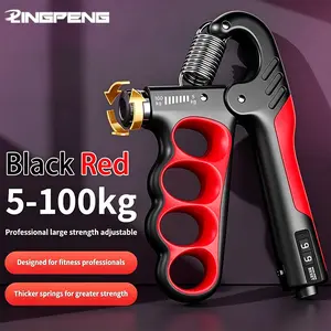 Adjustable Hand Grip Strength Trainer, Hand Grip Strengthener, Hand Strengthening Training Equipment for Home Gym Workout