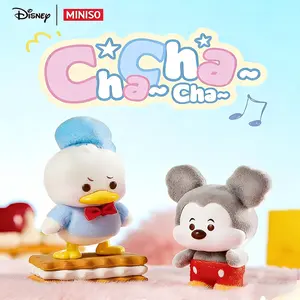 【New Year】MINISO Disney Mickey Family Chacha Series Blind Box Authentic Keychain, Cute and Fun Design, Birthday Gift  075