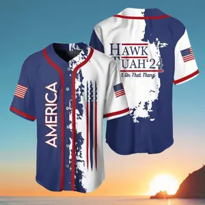 Hawk Tuah 24 Baseball Jersey,  Funny Jersey For Men And Women, Hawk Tuah Girl Shirt