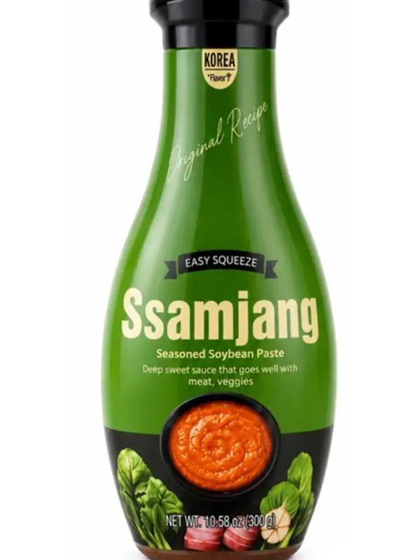Maadan Ssamjang Seasoned Soybean Paste (10.58 oz Squeeze Tube)