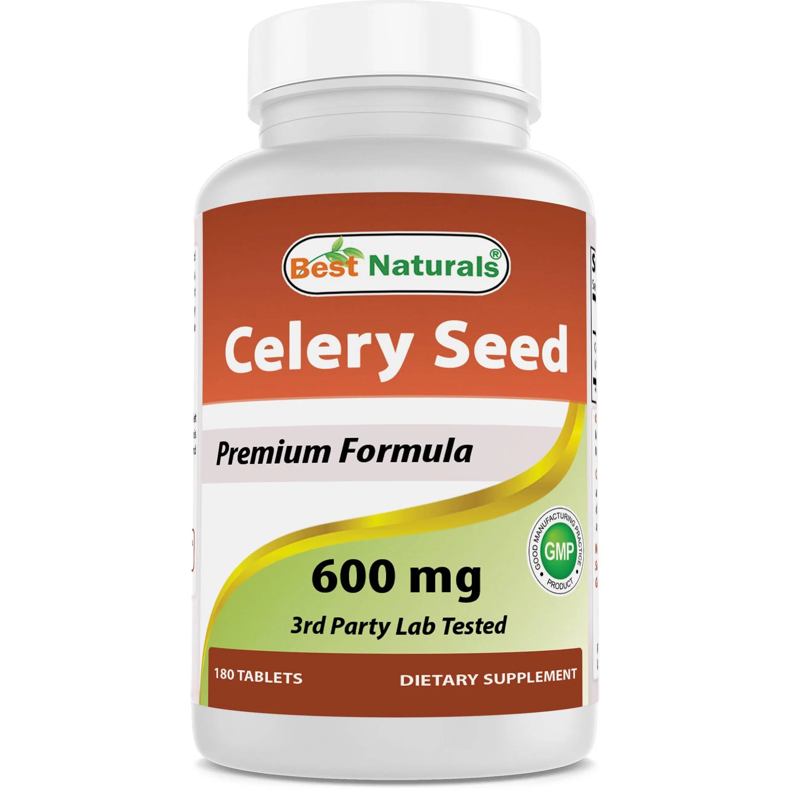 Celery Seed 600 mg 180 Tablets Supplement Dietary Edible Fitness