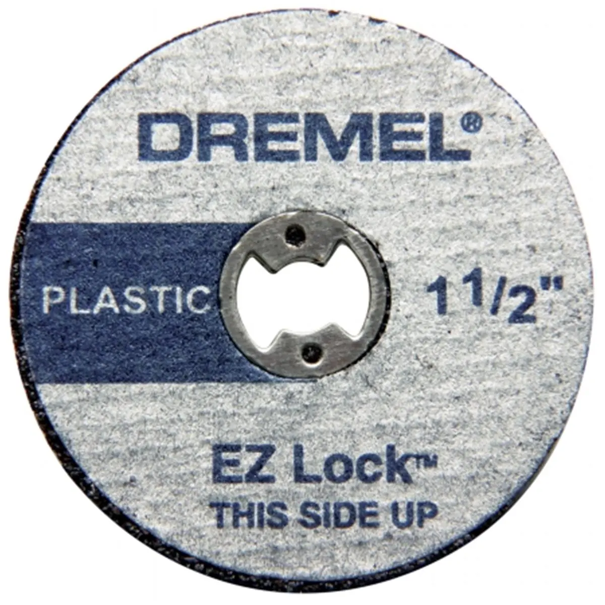 Dremel EZ Lock Reinforced Cut Off Wheel, 1.5 in., 5-Pack Value Set (5 per Card) for Clean Cuts on Plastic Kitchen Utensils, Knives and Scissors