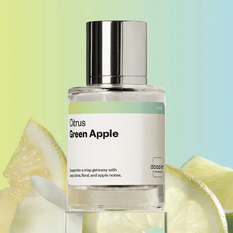 Citrus Green Apple, Dossier, Women Perfume, Eau de Parfum, 50ml, Green Apple, Lime, Jasmine, Rose, Amber, Cedarwood, Musk