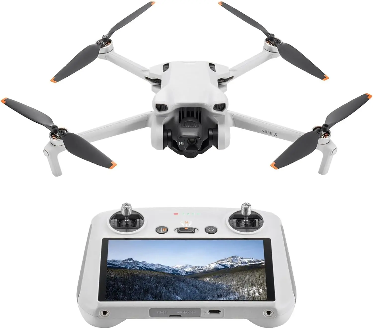 DJI Mini 3, DJI Mini 3 drone, DJI Mini 3 with DJI RC, DJI Mini 3 camera drone, DJI drone, Mini 3 drone, DJI RC, drone with screen controller, 4K camera drone, drone with camera, GPS drone, lightweight drone,  aerial photography drone, travel drone Cable F