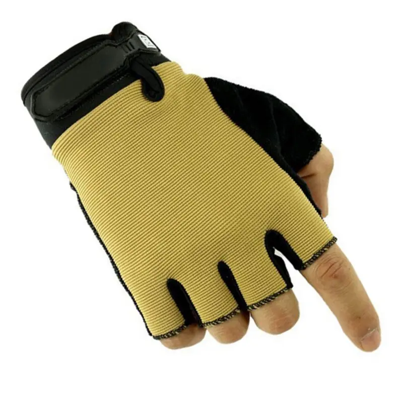 Special Forces Outdoor Training Mountaineering Non-slip Fitness Sports Military Fans Fighting Half Finger Tactical Gloves Men