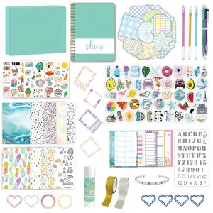 Boys Girls Notebooks Stationery Gift Box, Handwriting Diary Set, Perfect for School and Daily Use, Creative Writing Tools