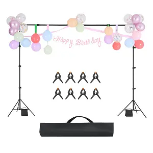 【SummerFinds】Backdrop Stand Background Stand Kit 7 x 10 ft for Party & Photo Studio