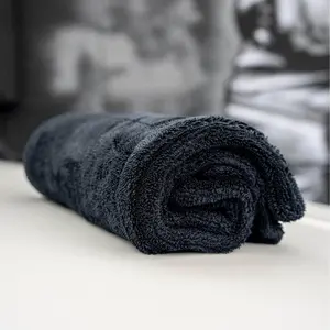 STANCEPHER Twisted Loop Drying Towel - Ultra Absorbent 1400GSM Microfiber Drying Towel 24" x 36" - Streak Free Car Drying Towel