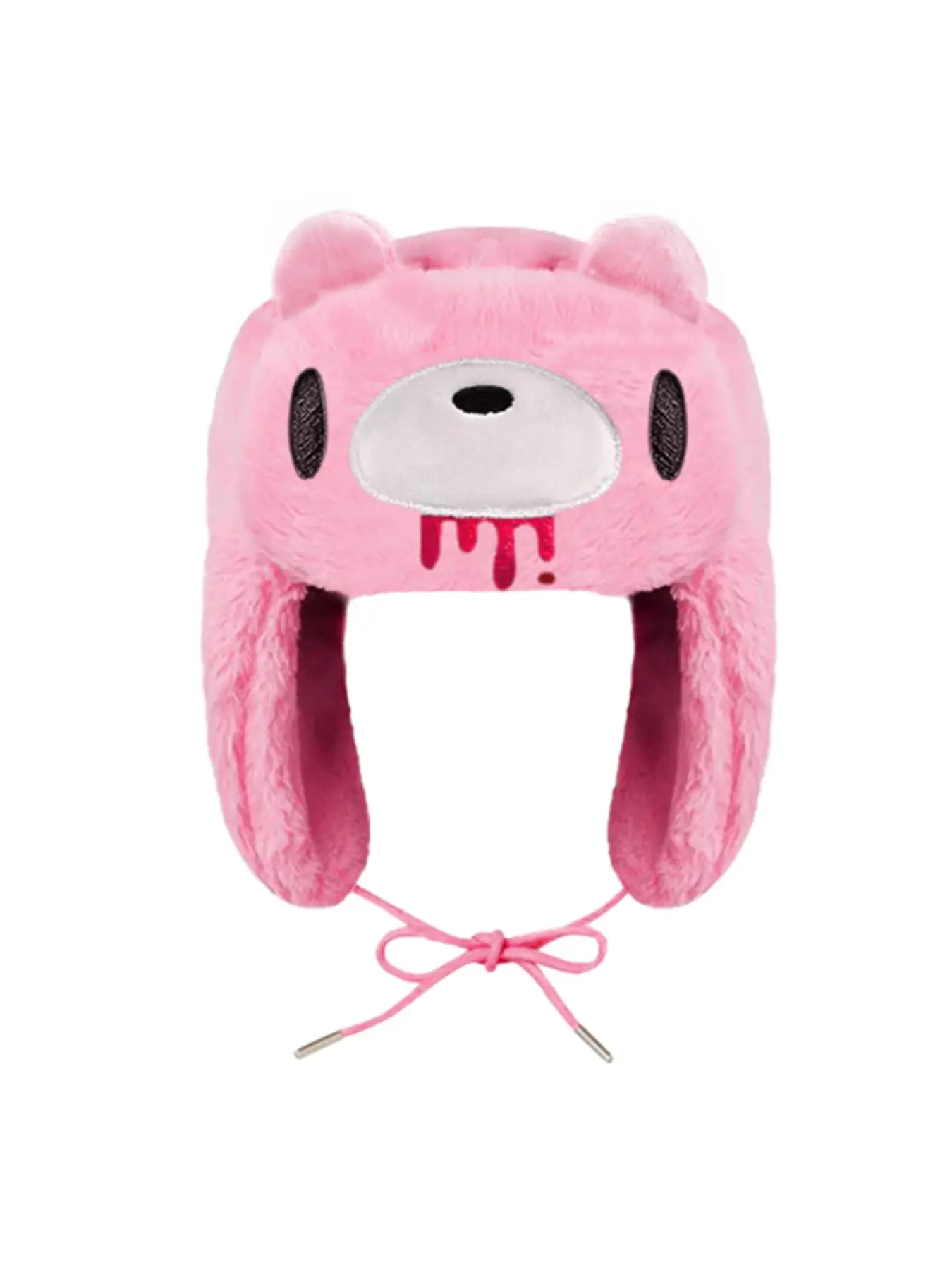 Y2K Halloween Cartoon Bear Eye Pilot Hat Funny Hat, Unisex Fall Winter Streetwear Accessory, Cute Stuffed Ear Embroidery Design Party, Party Hats, Party Accessories