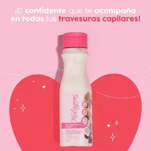 TRATAMIENTO BIO REPOLIZADOR CAPILAR MILAGROS reparación intensiva del cabello 450ml (treatment of hair especially bleached hair