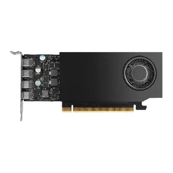 PNY NVIDIA Quadro RTX A400 AI-Powered Compact Form Graphics Card - 4GB GDDR6 Memory, 64-Bit, Ray Tracing Capable, Multi-Display Support