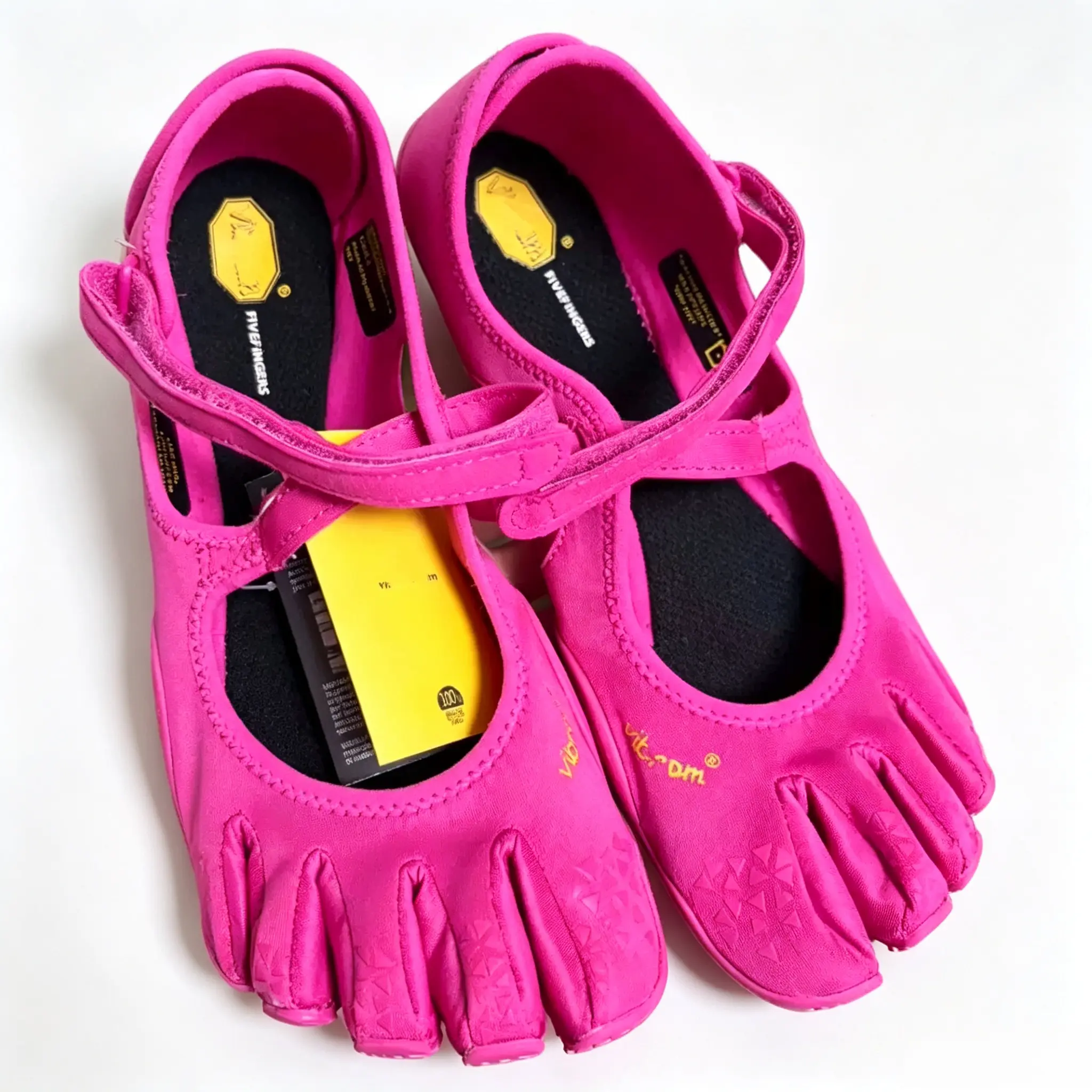 v-You know Women Minimalist Five Toe Shoes Non‑Slip Yoga Pilates Barefoot Training Shoes for Indoor Workout