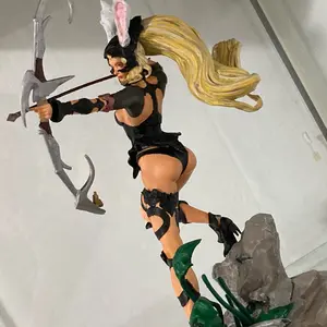 Fran Final Fantasy 12 Game Bunny Girl Archer Figure Statue Ff PS Xii Rpg Art Kai