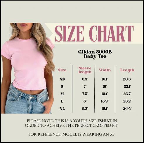 [Sale up to 30%] Gildan 5000B Baby Tee Mockup – Women's White Baby Tee
