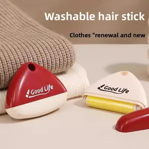 Portable Manual Pet Grooming Hair and Dust Remover, Washable Design with Strong Suction for Home and Clothing Use, No Batteries Required