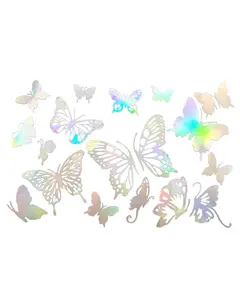 Holographic Butterfly Garden Face & Body Stickers