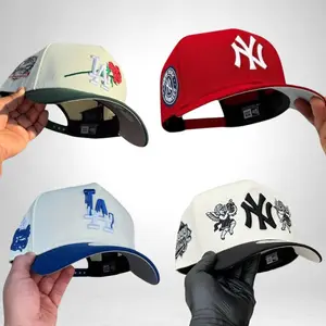 New Era MLB LA Dodgers & NY Yankees 9FORTY 59FIFTY Fitted Snapback Hat – Unisex Baseball Cap for Men Women, Gorras de Béisbol Streetwear Style, Adjustable Trucker Design, Classic Cooperstown Look, Urban USA 2026 Fashion Trend, Premium Embroidered Logo