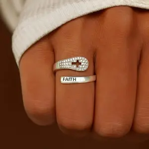 Faith Cross Ring A Symbol of Belief and Strength Faith Cross Ring A Symbol of Belief and Strength