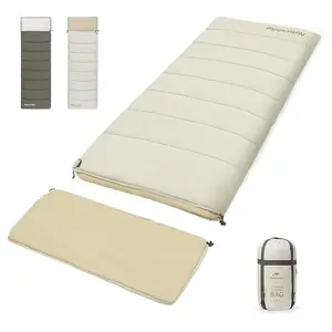 Naturehike 0 Degree Spliceable Double Sleeping Bag for Adults, Lightweight Waterproof Camping Sleep Bag with Hollow Cotton for Cold & Warm Weather