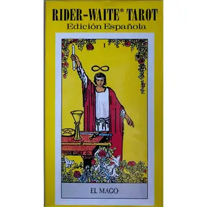 Rider-Waite Tarot Deck Edicion Española - Spanish Edition with Iconic Design and Rich Themes