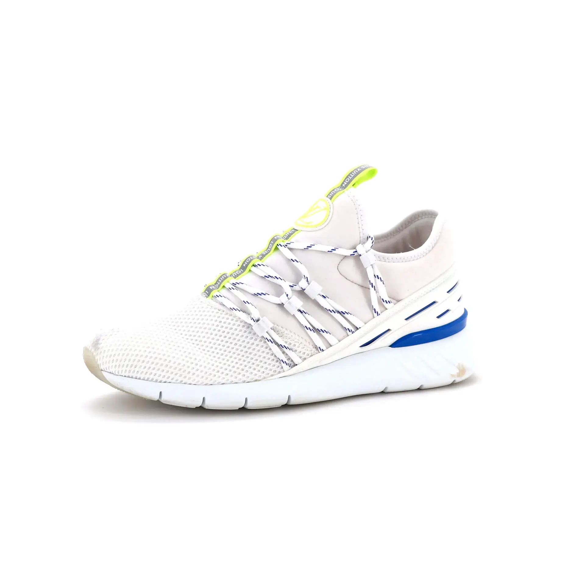 Pre-owned Louis Vuitton Men's Fastlane Sneakers Mesh and Neoprene by Rebag