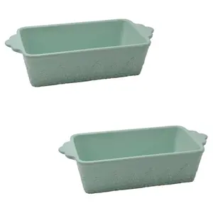 Temp-tations Special Edition Seasonal Set of (2) Loaf Pans Temp-tations Special Edition Seasonal Set of (2) Loaf Pans